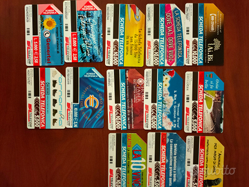 Schede telefoniche anni 90/2000