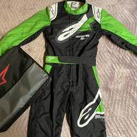 Tuta kart alpinestars KMX-9 V2 taglia 46