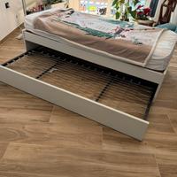 Letto singolo con letto a scomparsa