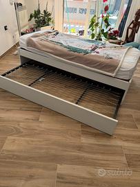 Letto singolo con letto a scomparsa