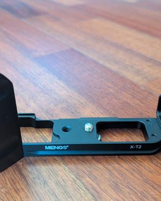 L-Bracket Hand Grip MENGS per Fuji XT-2