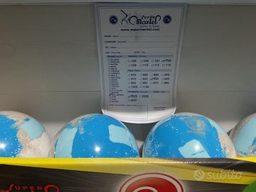 Set 4 bocce super Martel professionale o amat.nuov