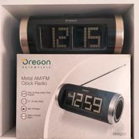 Radio Sveglia con Orologio Oregon  RRA200
