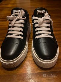 Miu Miu sneakers donna pelle originali usate