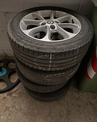 Gomme e cerchi originali smart for four 453