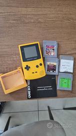 game boy color piu giochi e accessori 