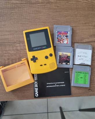 game boy color piu giochi e accessori 