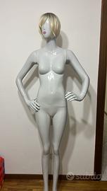 Manichino da vetrina scomponibile donna