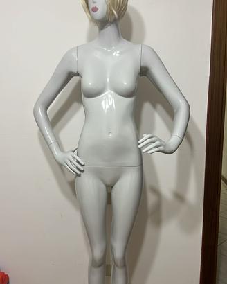 Manichino da vetrina scomponibile donna