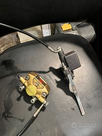 Pinza freno post + pompa minarelli