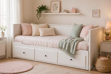 divano letto hemnes ikea + 2 materassi