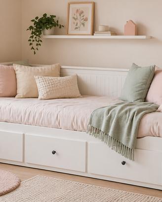 divano letto hemnes ikea + 2 materassi