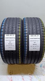 2 GOMME 225 45 17 CONTINENTAL 2024 RIF4747