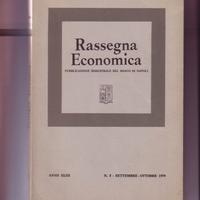 COLLANA “RASSEGNA ECONOMICA” BANCO DI NAPOLI
