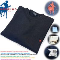 Rodrigo Maglione Blu scuro, 54 Size, 100% lana