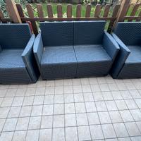 Set poltrone giardino