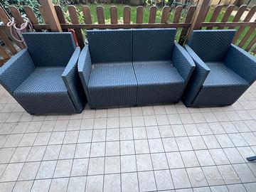 Set poltrone giardino