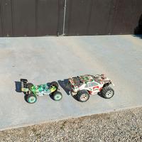 2 macchine RC e ricambi LEGGERE DESCRIZIONE