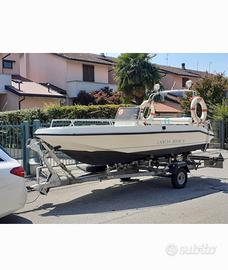 Barca a motore open 7 posti motore Selva 80hp