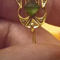 ORO antico spillone da cravatta fine 800
