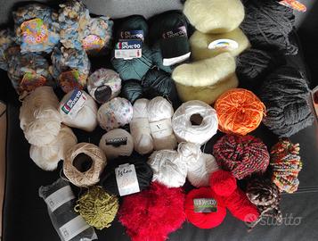 Filati lana e cotone