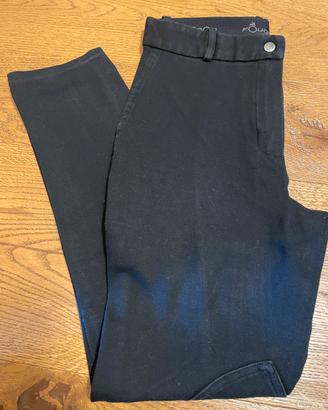 Pantalone da equitazione nero