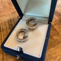 Orrechini B.Zero1 Bulgari in oro bianco originali