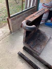 Caldaia ventilazione area calda per camino