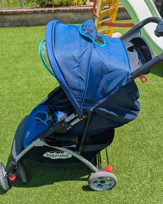 Set Bimbo: passeggino babidéal + triciclo legno