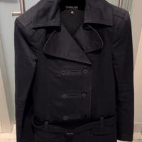 Trench donna doppio petto blu tg 40 Patrizia Pepe