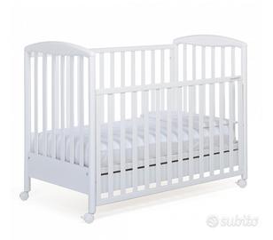 Lettino Foppapedretti LUCY in legno colore bianco