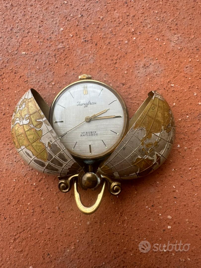 Oro Orologio Jungfrau Vintage Orologio Antico Jungfrau Da Taschino