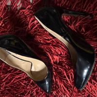 Decollete Nere Scarpe con tacco