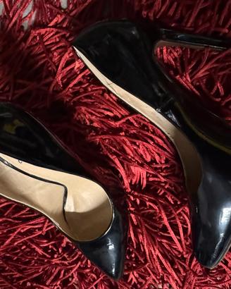 Decollete Nere Scarpe con tacco