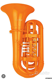 Basso Tuba in Bb Cool Wind In ABS cilindri arancio