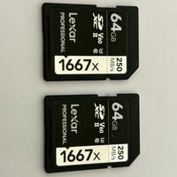 Lexar SD XC V 60 II 64 GB 1667X