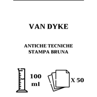 KIT VAN DYKE - Tecnica antica per stampa Bruna