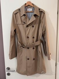Trench Uomo Beige Alcott Tg48