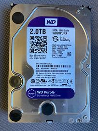 Hard disk Wd 2 TB