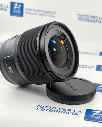 Lumix 100 mm F 2.8 + GARANZIA USATO