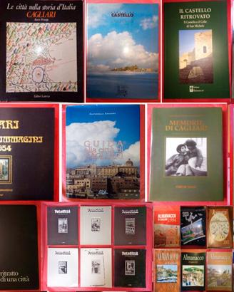 Libri vari su Cagliari e sulla Sardegna