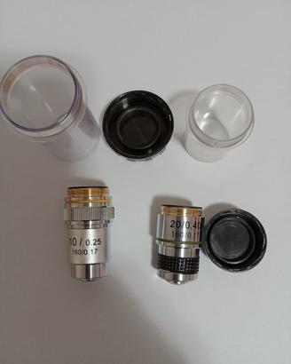 Obiettivi per microscopio per microfotografia