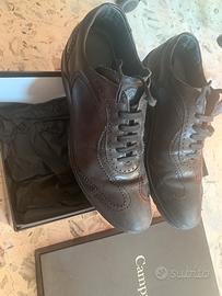 Scarpa in pelle nera da uomo