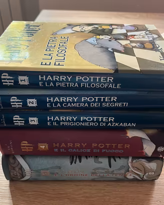 Libri Harry Potter italiani stampati dal 2002