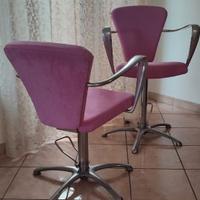 Due sedie parrucchieri barbieri