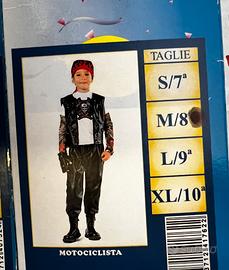 Vestito carnevale Motociclista