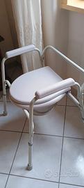 Vaso gabinetto per persone con disabilitá