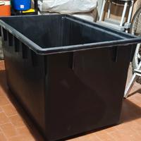 Contenitore di plastica 250 litri 94 x 63 x 57 cm