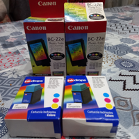 Cartucce stampante canon bc-22 e hp compatibil