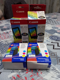 Cartucce stampante canon bc-22 e hp compatibil